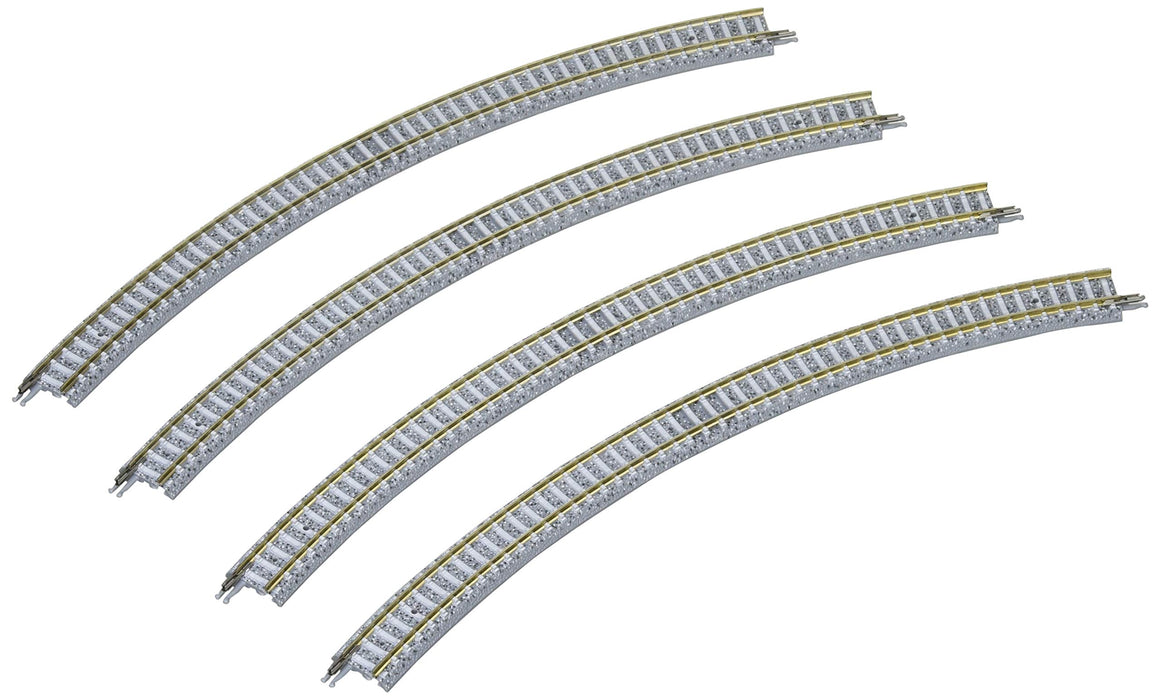 Tomytec Tomix N Gauge 4-Pack C317-45-Pc Curved Railway Model Supply Set- Japan Figure Store - #1 Bring To You The Best Japanese Goods