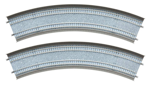Tomytec Tomix N Gauge Double Track Curved Rail Set of 2 Model 1883 Railway Supplies- Japan Figure Store - #1 Bring To You The Best Japanese Goods