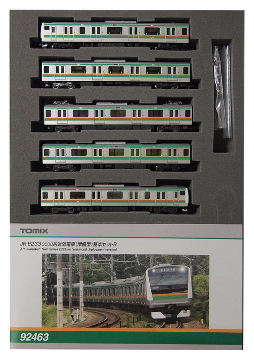 Tomytec Tomix N Gauge E233 3000 Series Basic Set B Railway Model Train 92463- Japan Figure Store - #1 Bring To You The Best Japanese Goods