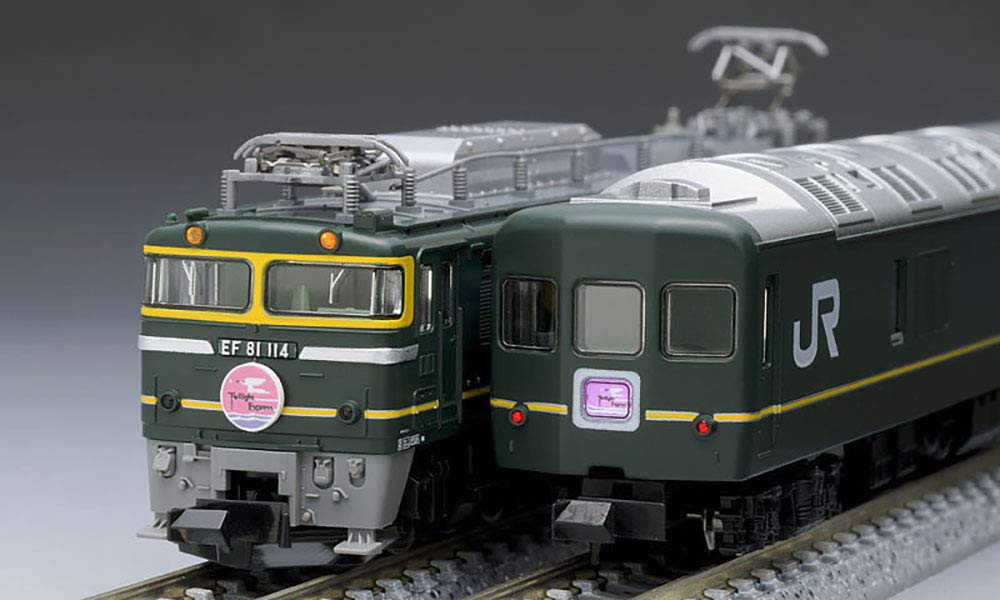 TOMIX 98359 Ef81 & Series 24 Twilight Express 3 Cars Set A N Scale- Japan Figure Store - #1 Bring To You The Best Japanese Goods
