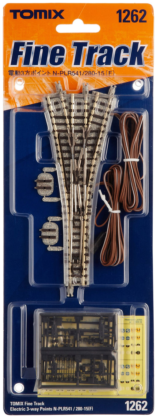 Tomytec Tomix N Gauge Electric 3-Way Point Model F 1262 Railway Supplies- Japan Figure Store - #1 Bring To You The Best Japanese Goods