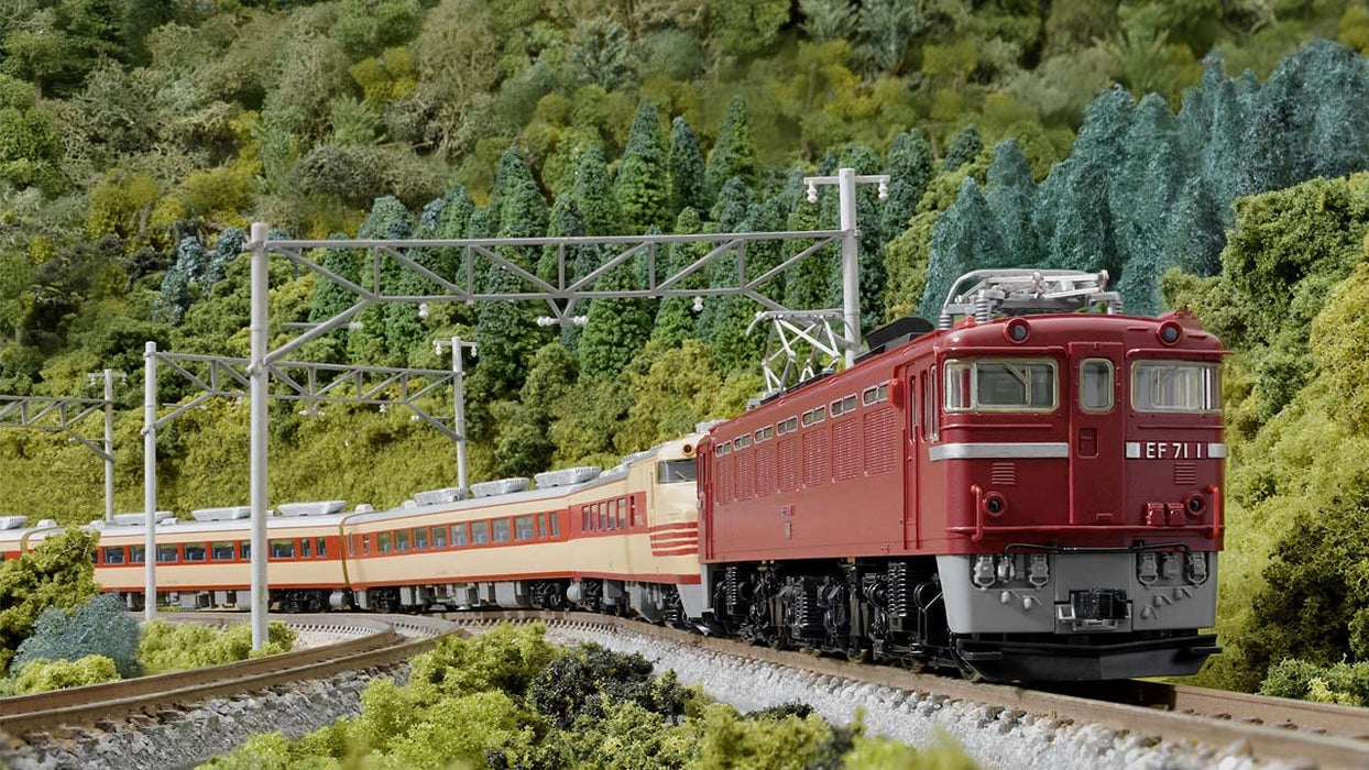 Tomytec Tomix N Gauge Jnr Ef71 1st Type 7151 Electric Locomotive Railway Model- Japan Figure Store - #1 Bring To You The Best Japanese Goods