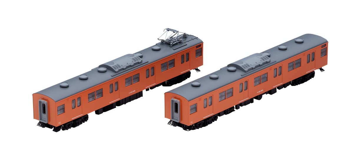 Tomytec Tomix N Gauge Jr 103 Series: West Japan Black Sash Orange Train Model- Japan Figure Store - #1 Bring To You The Best Japanese Goods