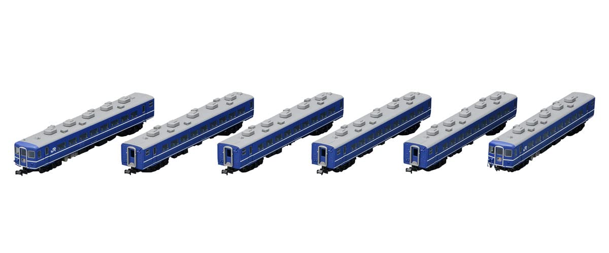Tomytec Tomix N Gauge JR 14 500 Series Blue Passenger Railway Model Set- Japan Figure Store - #1 Bring To You The Best Japanese Goods