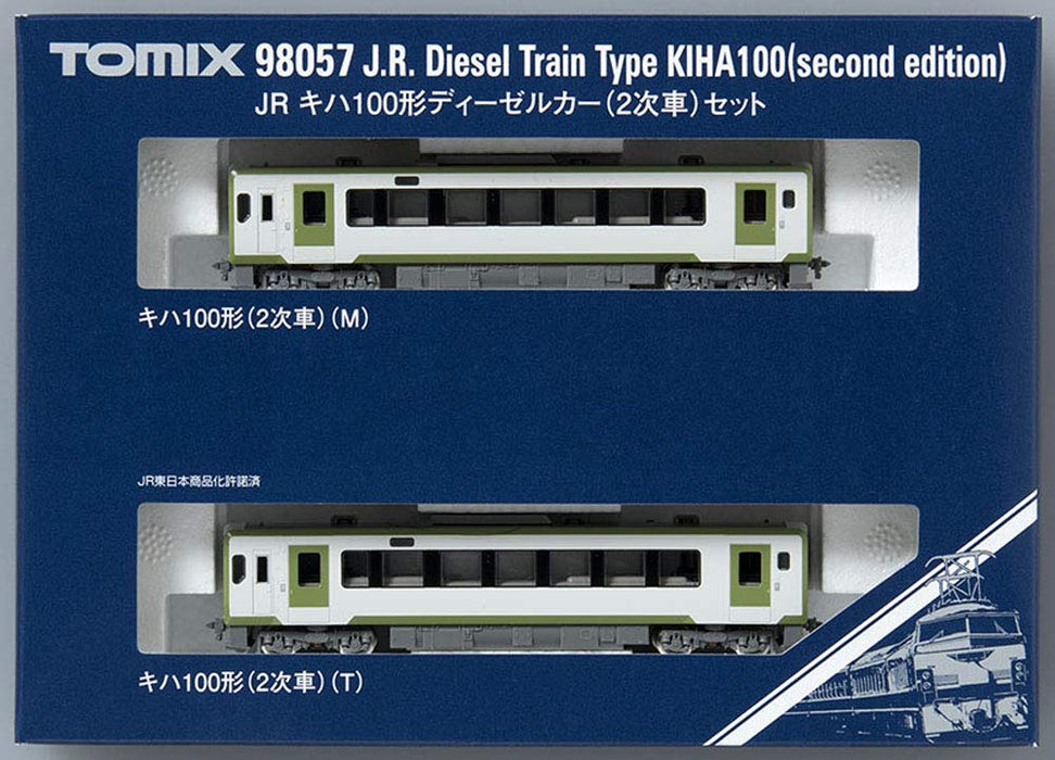 Tomytec Tomix N Gauge Jr Kiha 100 Type 2-Car Set 98057 Diesel Railway Model Car- Japan Figure Store - #1 Bring To You The Best Japanese Goods