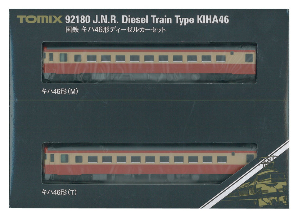 Tomytec Tomix N Gauge Kiha46 Model Diesel Car Set 92180 - Railway Collection- Japan Figure Store - #1 Bring To You The Best Japanese Goods