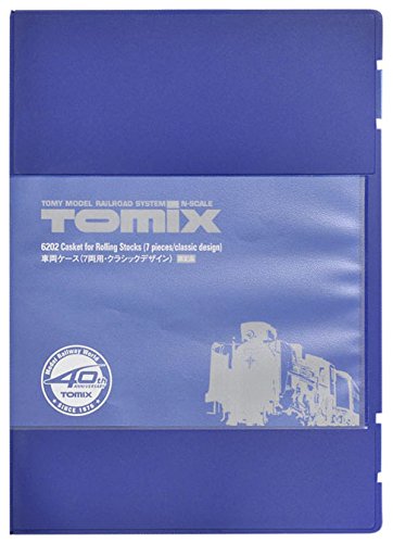 Tomytec Tomix N Gauge Classic Design Vehicle Case for 7 Cars 6202 Railway Model Supplies- Japan Figure Store - #1 Bring To You The Best Japanese Goods