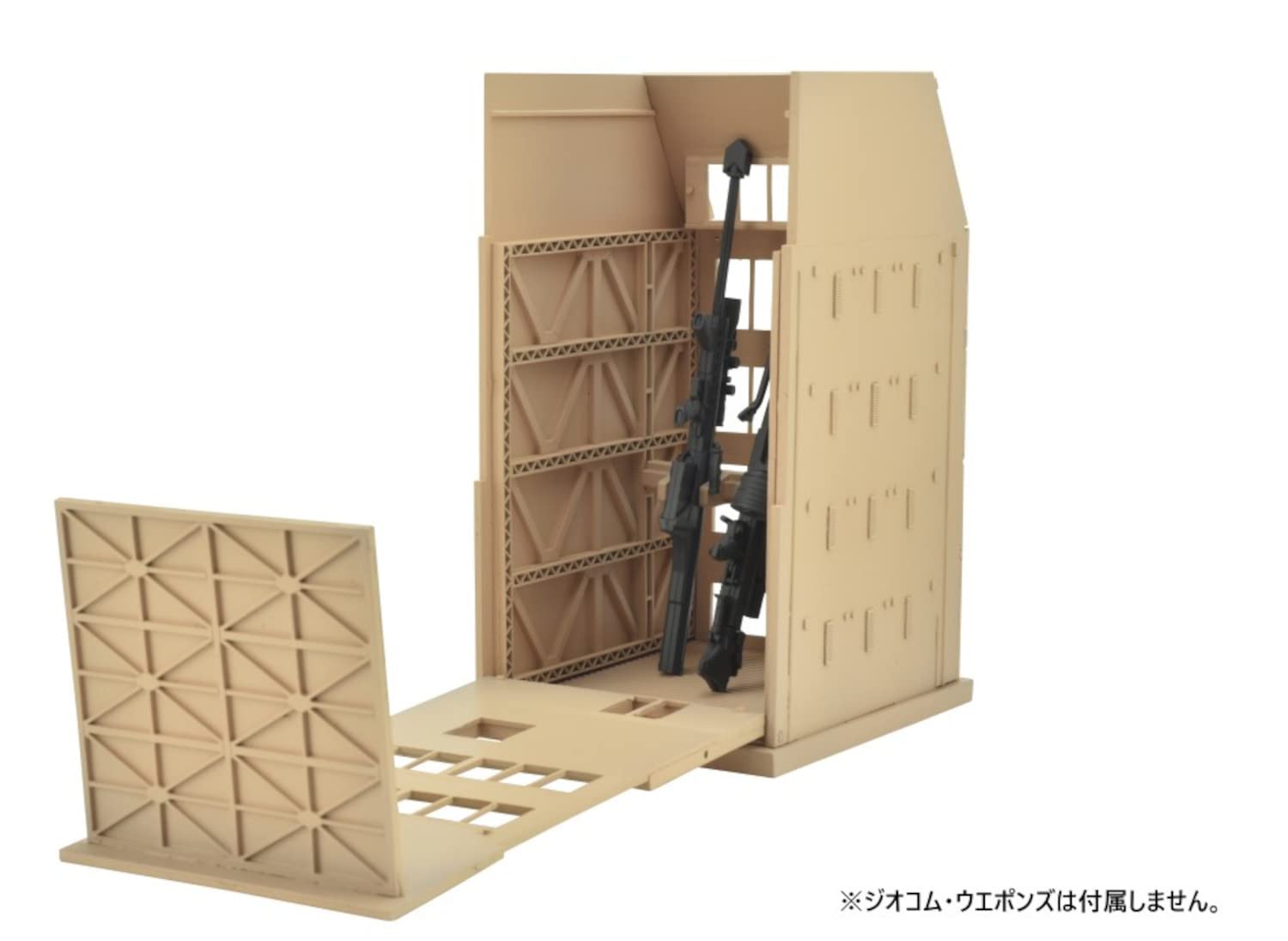 Tomytec 1/144 Geocolle Combat Series Dcm19 Fake Building C Painted Plastic Model 321101- Japan Figure Store - #1 Bring To You The Best Japanese Goods