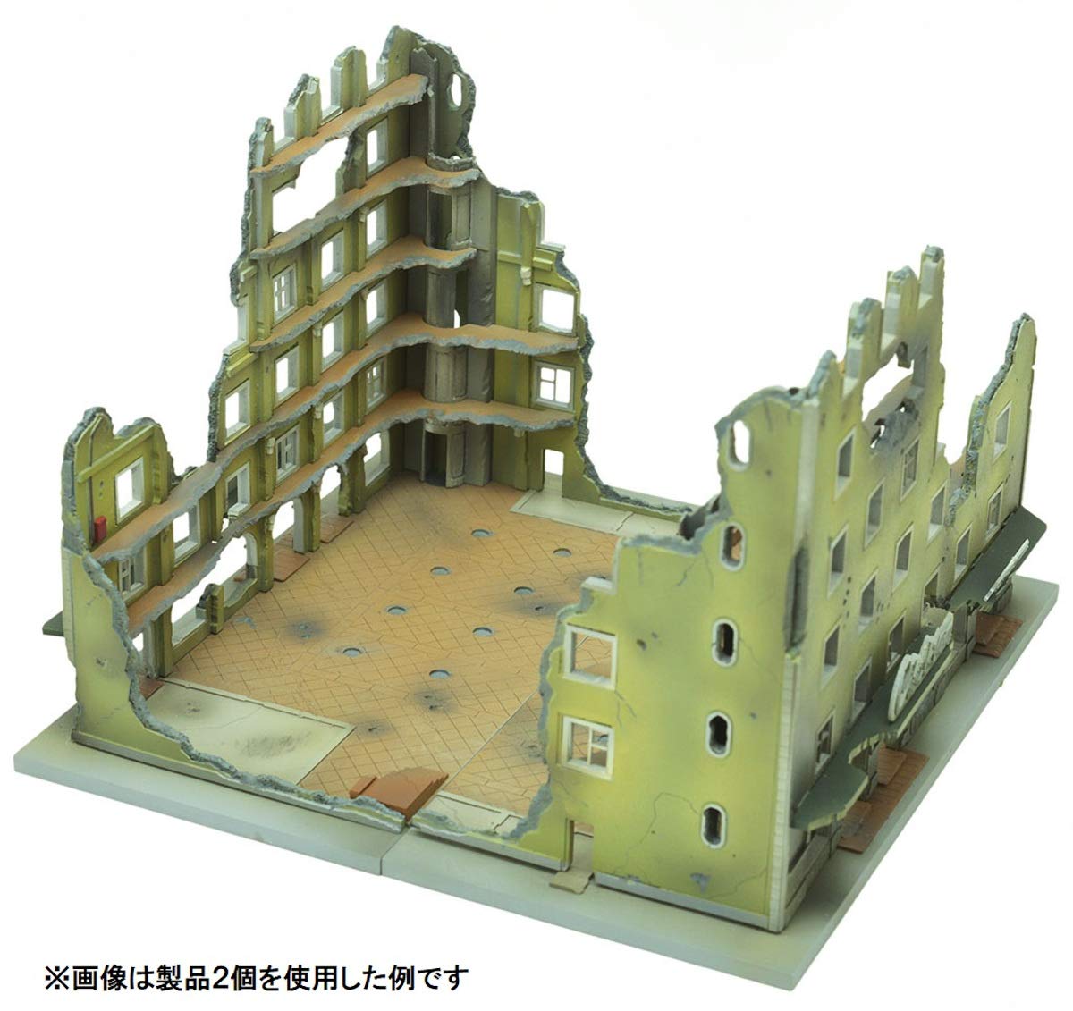 TOMYTEC Dcm04 Diocolle Combat Destroyed Building C 1/144 Scale Kit- Japan Figure Store - #1 Bring To You The Best Japanese Goods