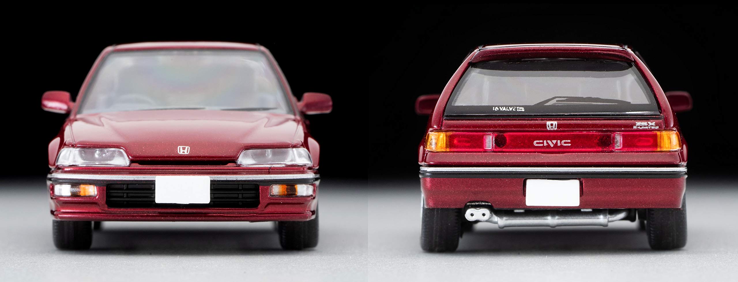 Tomytec Lv-N207b Tomica Limited Vintage 1/64 Honda Civic 25X S-Limited Red Metallic Car Toys- Japan Figure Store - #1 Bring To You The Best Japanese Goods