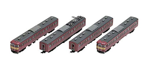 Tomytec Tomix N Gauge 415 Series 4-Car Basic Set Suburban Train Model 98296- Japan Figure Store - #1 Bring To You The Best Japanese Goods