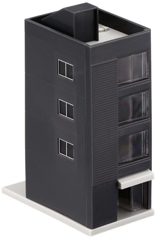 Tomytec Commercial Building A Dark Gray 4242 N Gauge Railway Model Supplies- Japan Figure Store - #1 Bring To You The Best Japanese Goods