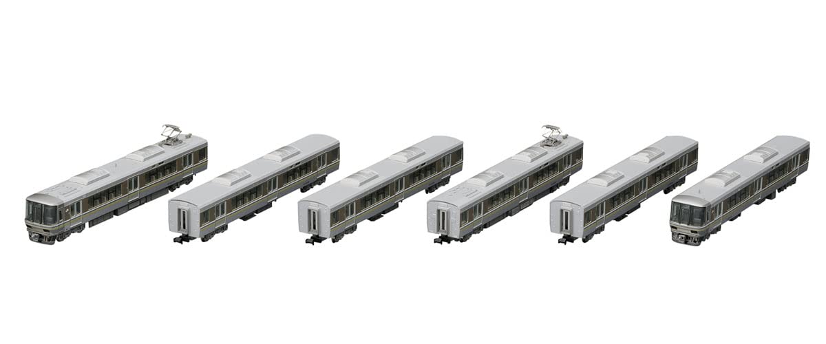 Tomytec Tomix N Gauge Jr 223 2000 Series 6-Car Silver Model Train Set 98479- Japan Figure Store - #1 Bring To You The Best Japanese Goods
