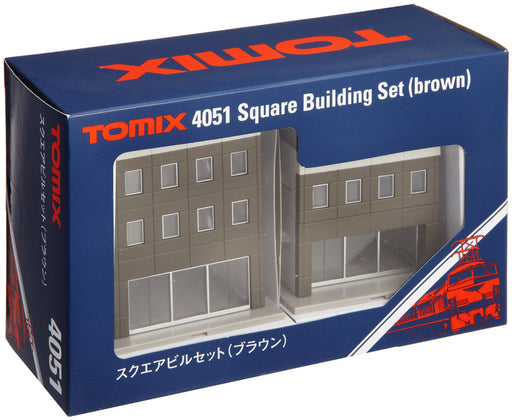 Tomytec Tomix N Gauge Brown Square Building Set 4051 Railway Model- Japan Figure Store - #1 Bring To You The Best Japanese Goods
