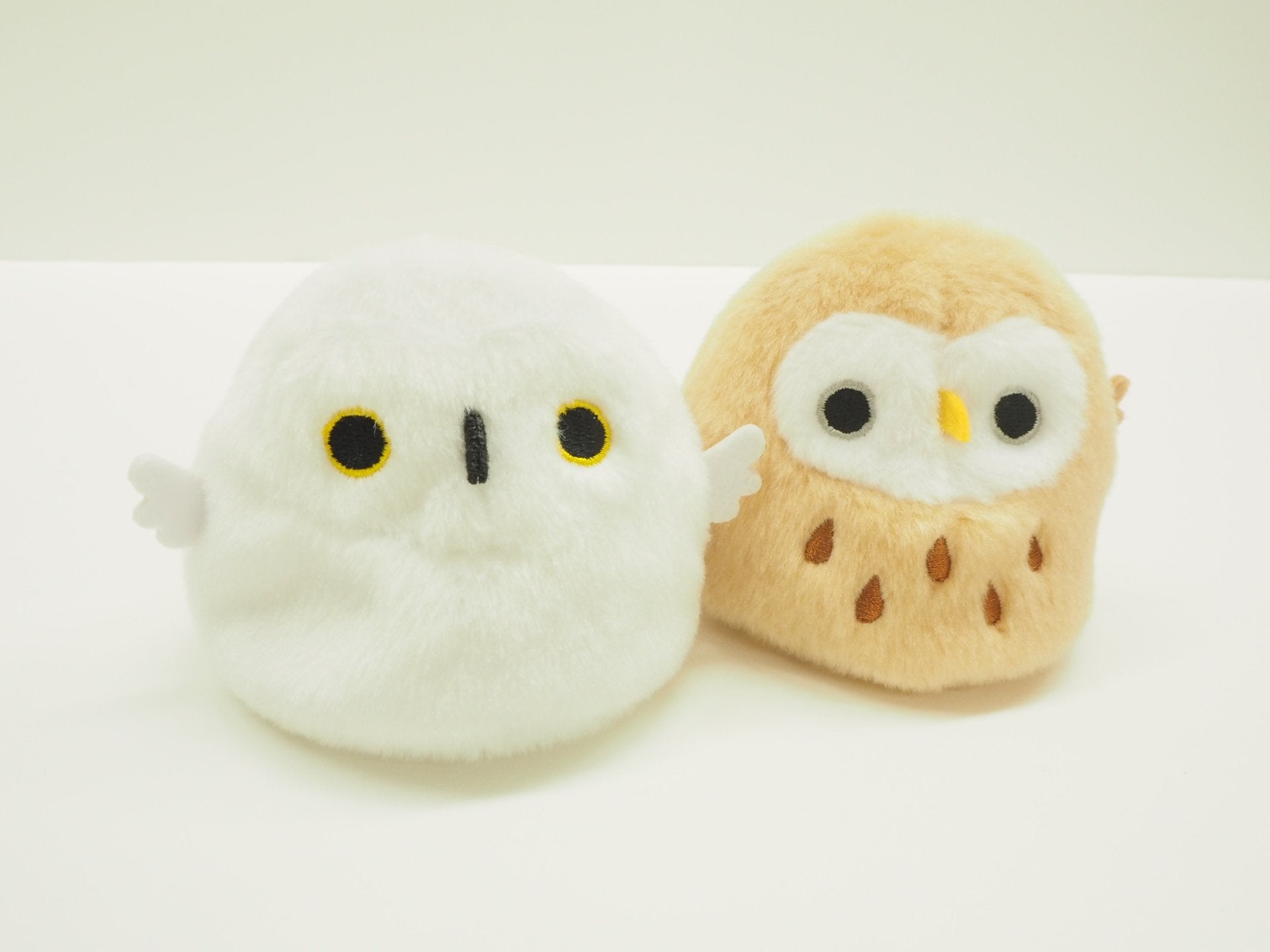SAN-EI 092151 Tori-Dango Plush Doll Shiro Fukuro White Owl Tjn- Japan Figure Store - #1 Bring To You The Best Japanese Goods