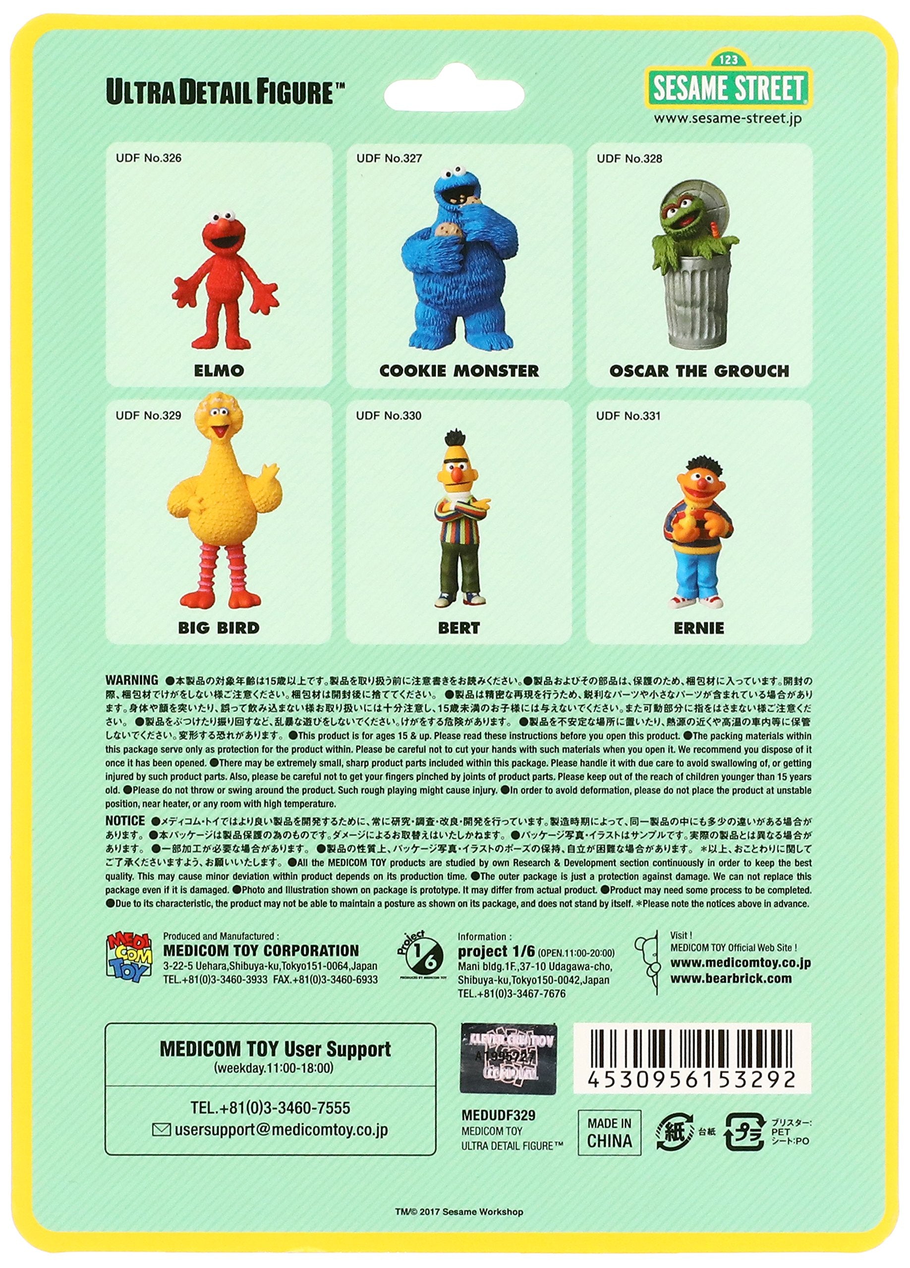 Udf Sesame Street Big Bird Big Bird Non-Scale Pvc Painted Finished Product- Japan Figure Store - #1 Bring To You The Best Japanese Goods