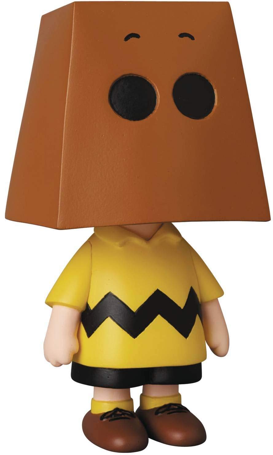 Udf Ultra Detail Figure No.490 Peanuts Series 10 Charlie Brown Grocery Bag Version Height Approx 95Mm Painted Complete Figure- Japan Figure Store - #1 Bring To You The Best Japanese Goods