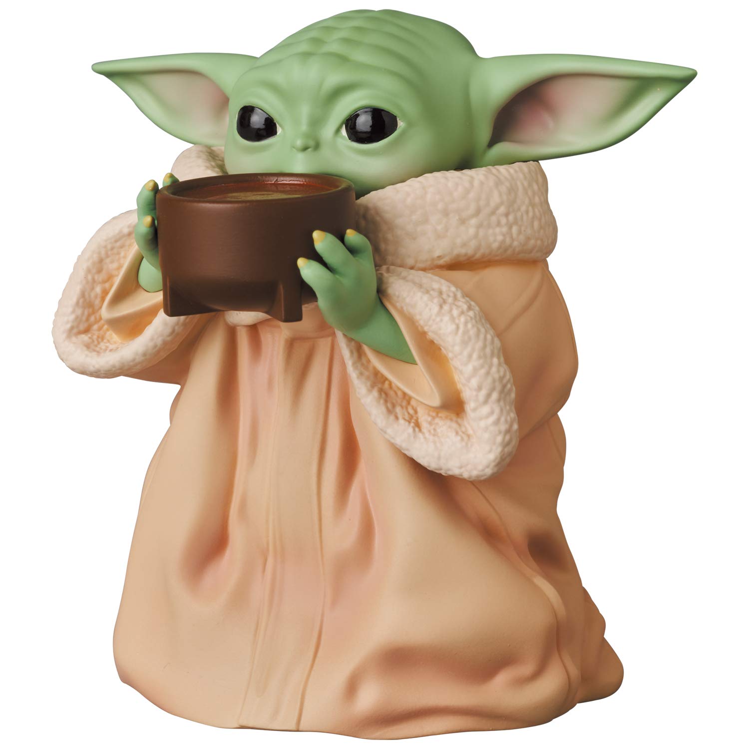 MEDICOM Udf The Child Grogu "Drink" Figure Star Wars- Japan Figure Store - #1 Bring To You The Best Japanese Goods