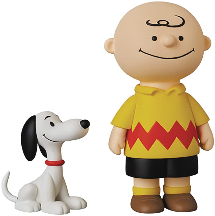 Udf Ultra Detail Figure No.618 Peanuts Series 12 50&S Charlie Brown Snoopy Charlie Brown Snoopy Height Approx. 94/42Mm Painted Complete Figure- Japan Figure Store - #1 Bring To You The Best Japanese Goods
