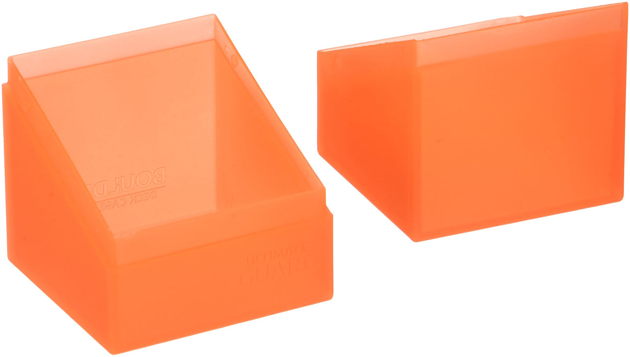 Ultimate Guard Boulder 100+ Deck Case Poppy Topaz Orange- Japan Figure Store - #1 Bring To You The Best Japanese Goods