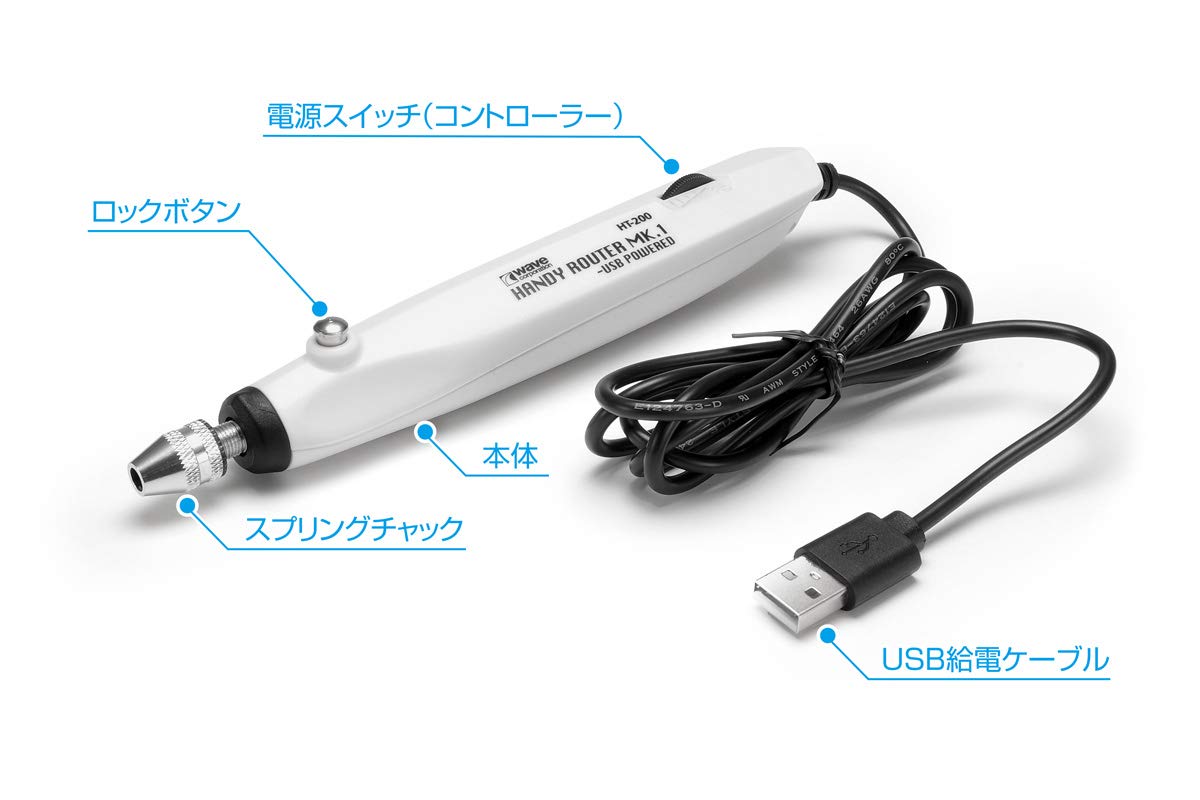 Wave Handy Router Mk.1 Usb Feed Type Useful Power Tools Japanese Motor Tools- Japan Figure Store - #1 Bring To You The Best Japanese Goods