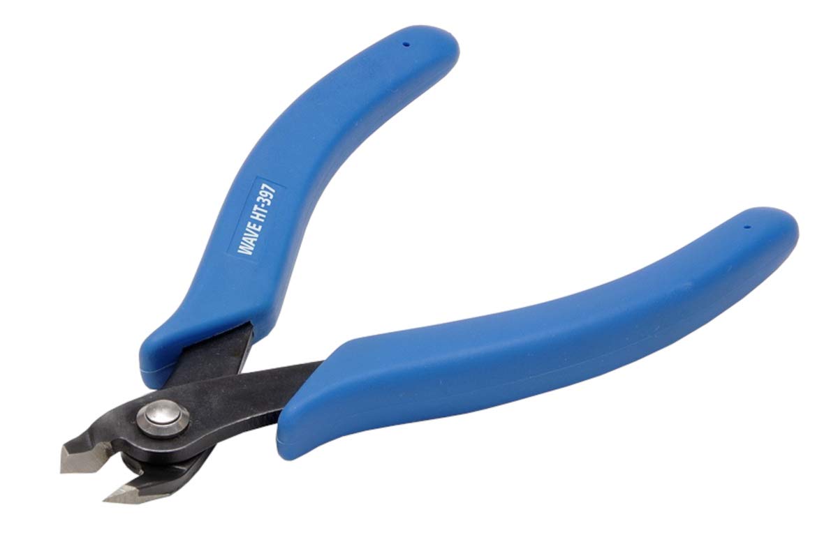 WAVE Hg Thick Blade Nippers Flat Type Plastic Model Tool- Japan Figure Store - #1 Bring To You The Best Japanese Goods