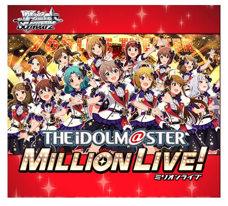 Weiss Schwarz Booster Box The Idolm@Ster Million Live! Welcome To The New St@Ge Box- Japan Figure Store - #1 Bring To You The Best Japanese Goods