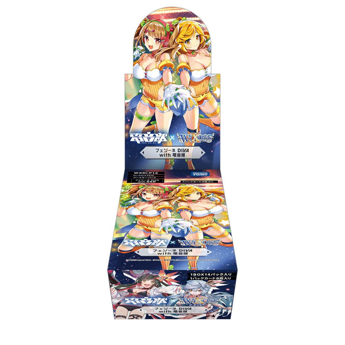 Takara Tomy Wixoss TCG Booster Box Fezzone Diva with Denonbu DP-Box WxDi-P14- Japan Figure Store - #1 Bring To You The Best Japanese Goods