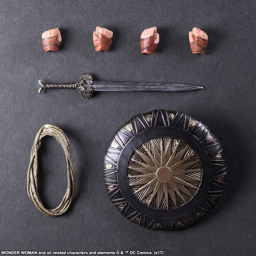 SQUARE ENIX Play Arts Kai Wonder Woman Action Figure- Japan Figure Store - #1 Bring To You The Best Japanese Goods