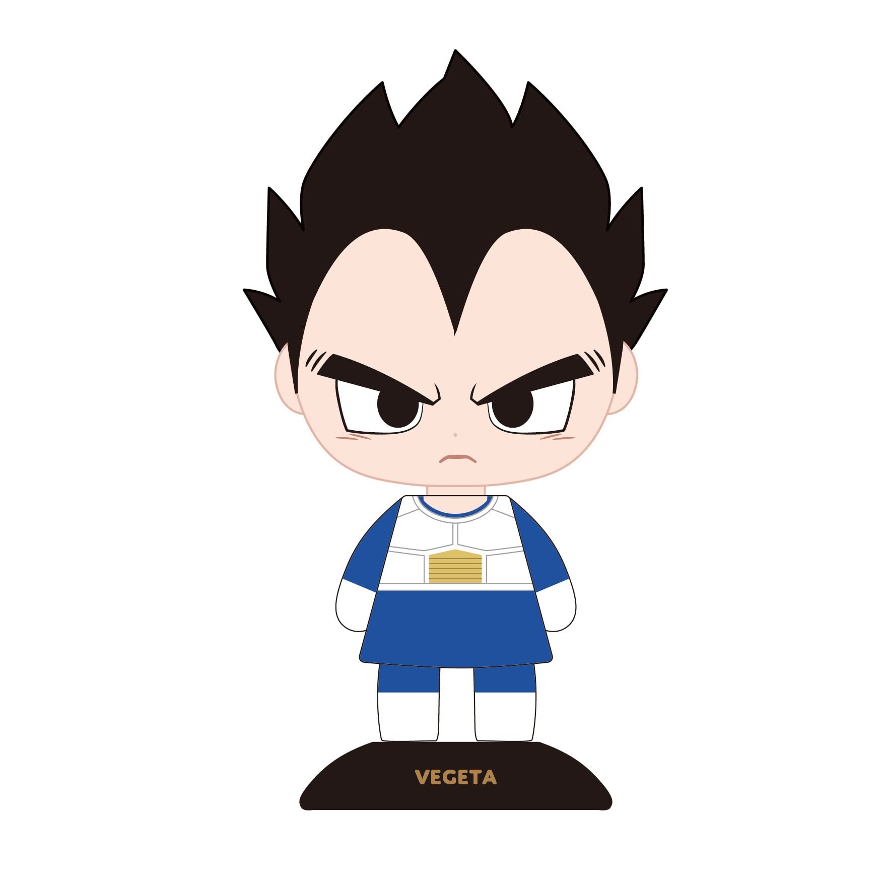 Yurayura Head Dragon Ball Z Vegeta Total Length About 130Mm- Japan Figure Store - #1 Bring To You The Best Japanese Goods