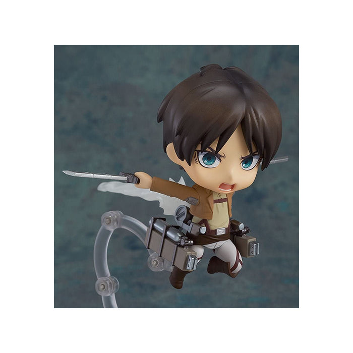 #Good Smile Company Nendoroid Attack On Titan Eren Yeager Figure - New Japan Figure 4571368443588 3