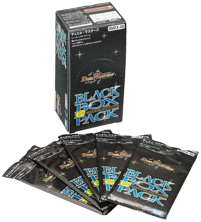 Takara Tomy Duel Masters Tcg Dmex-08 Mysterious Black Box Pack Dp-Box Japanese Collectible Cards- Japan Figure Store - #1 Bring To You The Best Japanese Goods