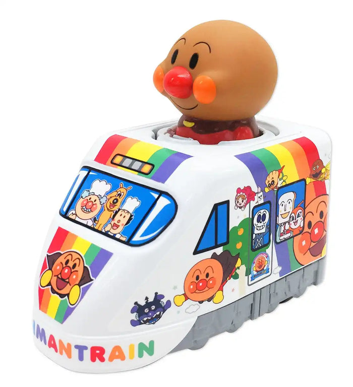 Joypalette Anpanman Push Spring Train Yosan Line 8000 Series - Made In Japan- Japan Figure Store - #1 Bring To You The Best Japanese Goods