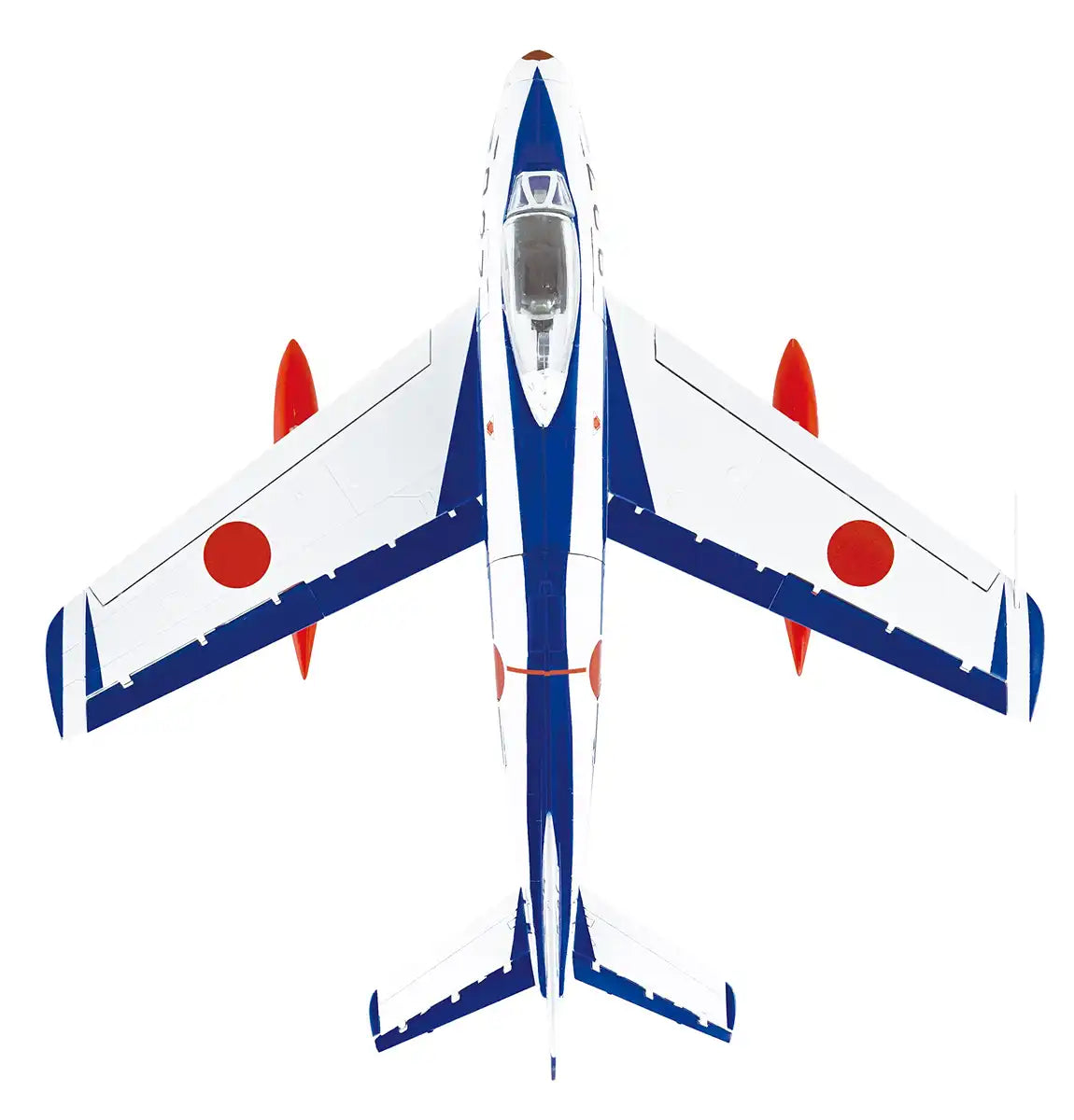 F-TOYS 1/72 Full Action Vol.7 F-86 Blue Impulse Pre-Painted Assembly Kit 5Pack Box- Japan Figure Store - #1 Bring To You The Best Japanese Goods