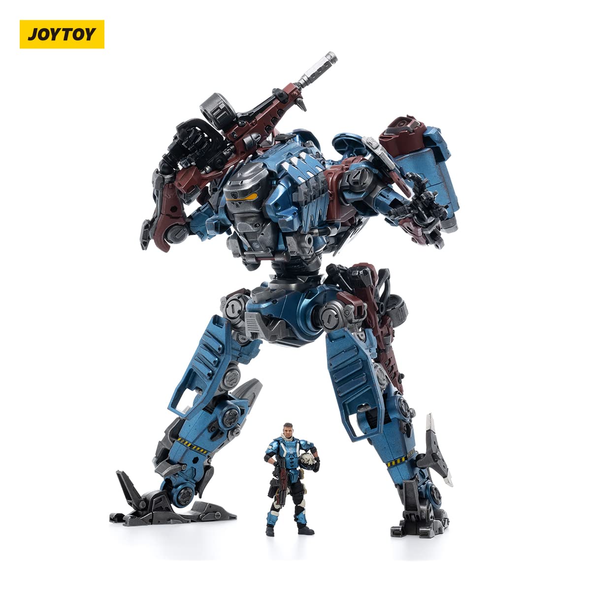 Joytoy 1/25 Source Part 01 Mecha Blue Combination Warfare Figure- Japan Figure Store - #1 Bring To You The Best Japanese Goods