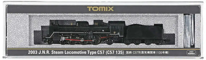 Tomytec Tomix N Gauge C57 Type 135 Steam Locomotive Railway Model 2003- Japan Figure Store - #1 Bring To You The Best Japanese Goods