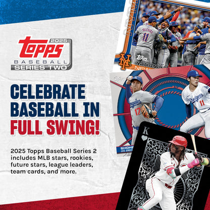 Topps 2025 Baseball Series 2 Value Pack - Perfect for Collectors