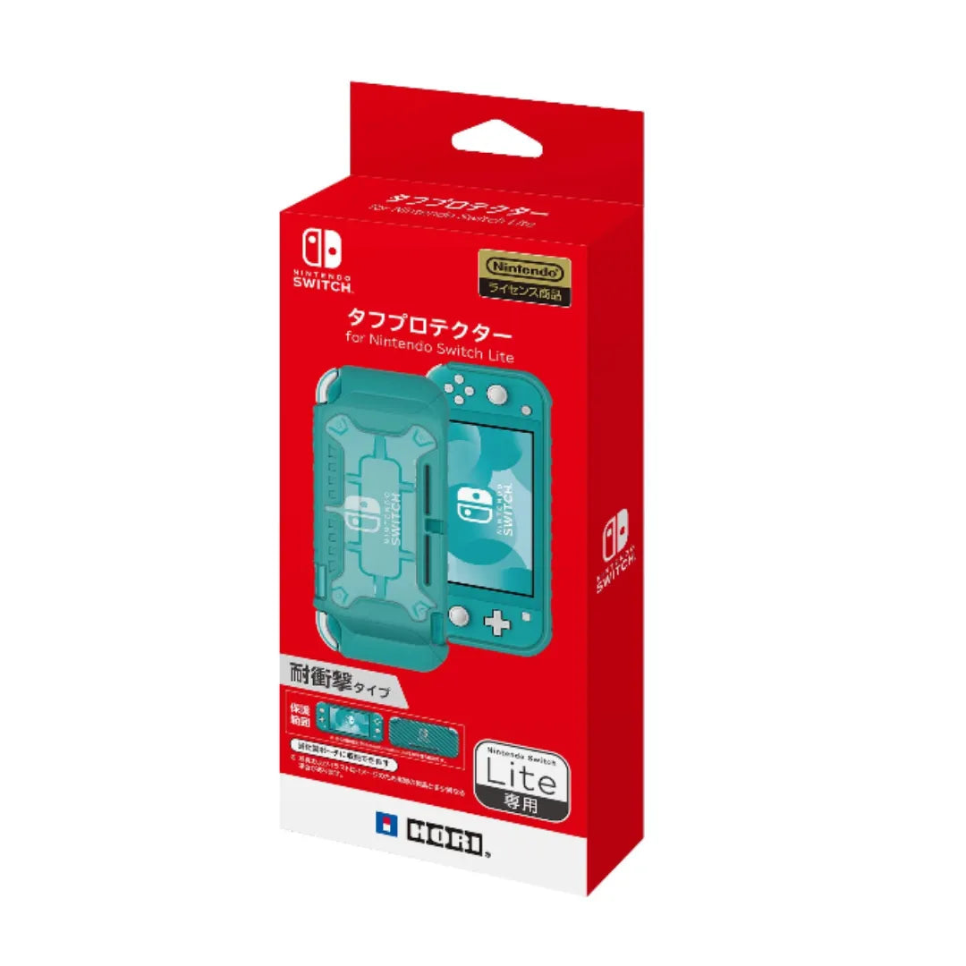 HORI Hybrid System Armor For Nintendo Switch Lite Turquoise- Japan Figure Store - #1 Bring To You The Best Japanese Goods