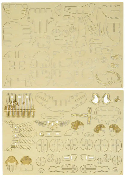 A-ZONE Wooden Art Ki-Gu-Mi Sumo Yokozuna Shiranui Style- Japan Figure Store - #1 Bring To You The Best Japanese Goods