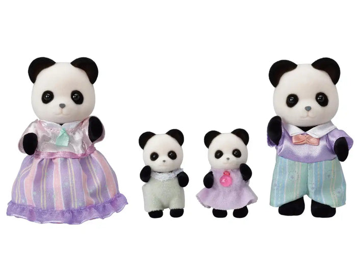 Epoch Sylvanian Families Panda Doll Set FS-39 St Mark Certified Toy for Ages 3+- Japan Figure Store - #1 Bring To You The Best Japanese Goods