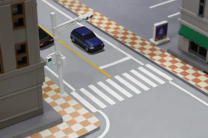 Rokuhan Z Gauge S061-1 Road Signal Set Diorama Supplies- Japan Figure Store - #1 Bring To You The Best Japanese Goods