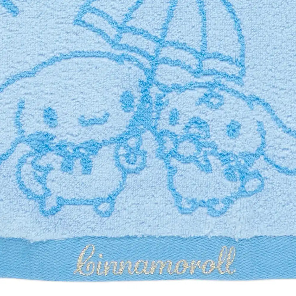 Sanrio 413135 Cinnamoroll Face Towel Sky Blue Candy Design Cinnamoroll Towel Sanrio Face Towel- Japan Figure Store - #1 Bring To You The Best Japanese Goods