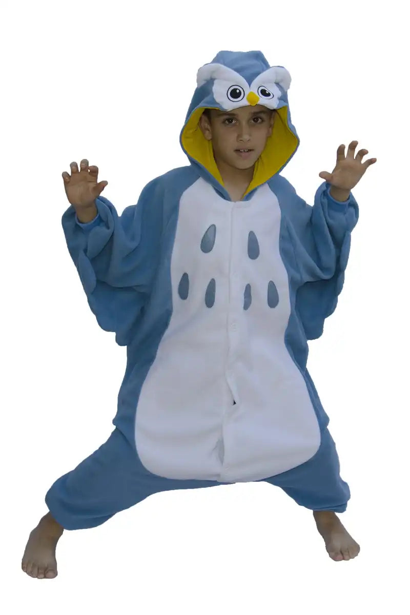 Sazac Fleece Kigurumi Owl 110cm 2723F- Japan Figure Store - #1 Bring To You The Best Japanese Goods