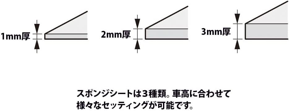 TAMIYA 15492 Mini 4Wd Brake Sponge Set 1/2/3Mm White- Japan Figure Store - #1 Bring To You The Best Japanese Goods