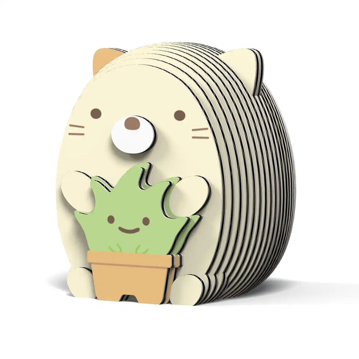 A-ZONE Eugy Sumikko Gurashi Neko & Zassou 3D Cardboard Model Kit- Japan Figure Store - #1 Bring To You The Best Japanese Goods