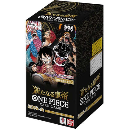 Bandai One Piece New Emperor Card Game Box 24 Packs Op-09 Series- Japan Figure Store - #1 Bring To You The Best Japanese Goods