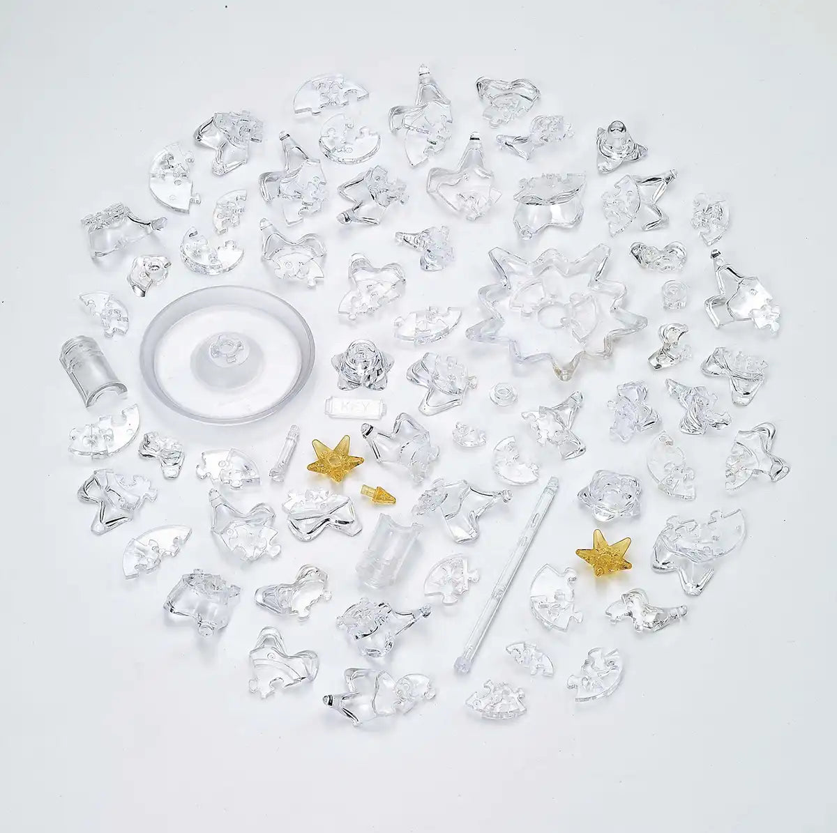 Beverly Crystal 3D Puzzle 50210 Crystal Tree 3D Christmas Trees Jigsaw Puzzle- Japan Figure Store - #1 Bring To You The Best Japanese Goods