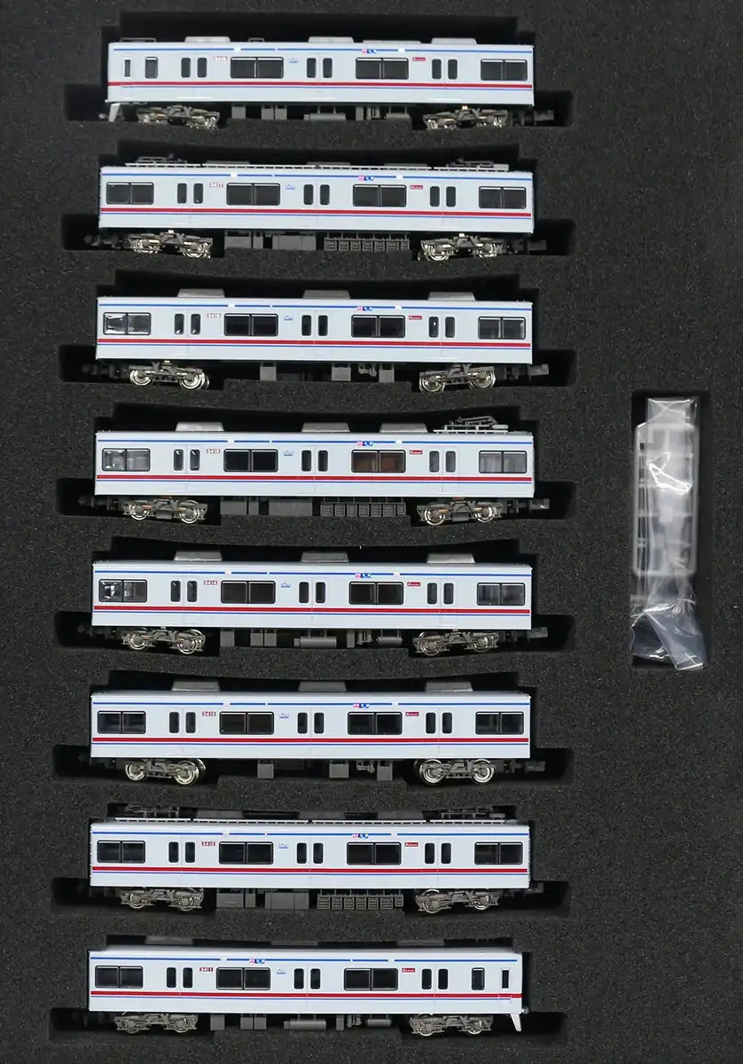 GREENMAX 50674 Keisei Electric Railway Type 3400 '110Th Anniversary Museum Train' 8 Cars Set N Scale- Japan Figure Store - #1 Bring To You The Best Japanese Goods