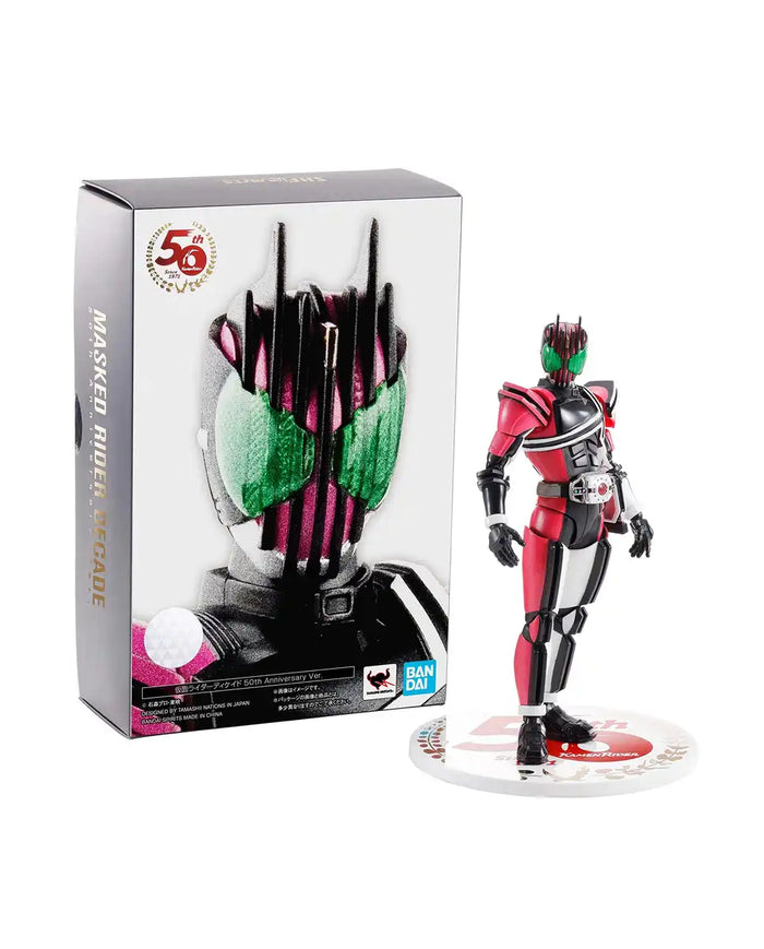 Bandai Spirits Sh Figuarts Kamen Rider Decade (True Bone Carving Method) 50th Anniversary Ver 145mm- Japan Figure Store - #1 Bring To You The Best Japanese Goods