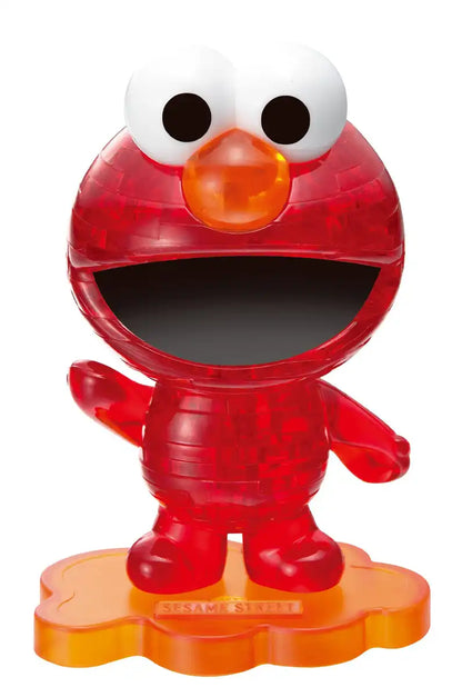 Beverly Crystal 3D Puzzle 50129 Sesame Street Elmo Red 3D Plastic Puzzle Block Toys- Japan Figure Store - #1 Bring To You The Best Japanese Goods